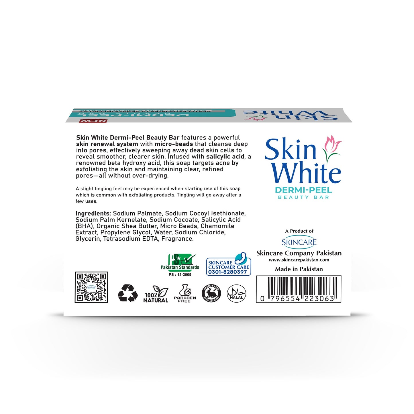 Skin white Dermi-Peel Beauty bar