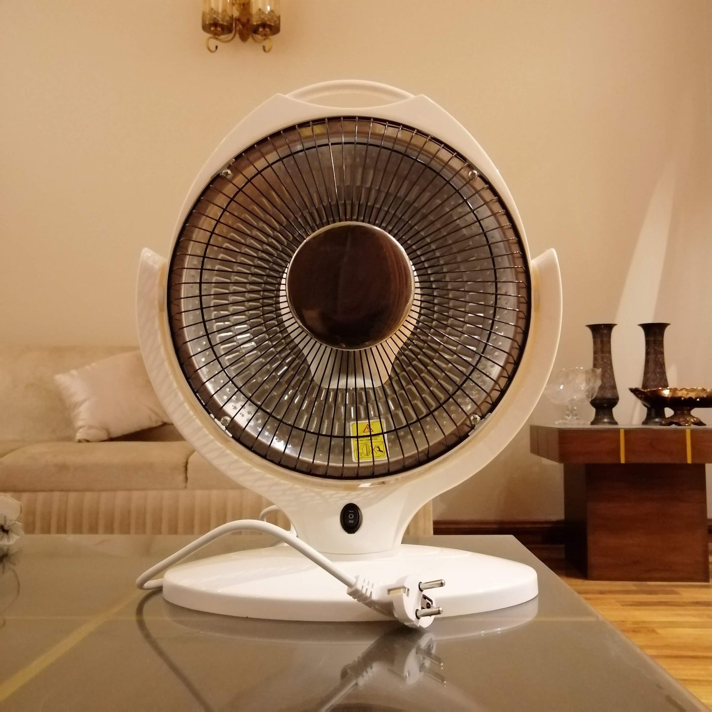 Sun Halogen Electric Dish Heater 300/600 Watt