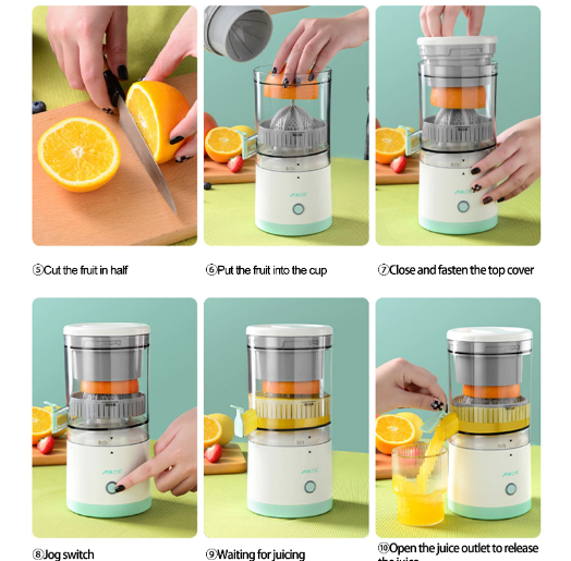 Orange Juicer with Powerful Motor Electric
