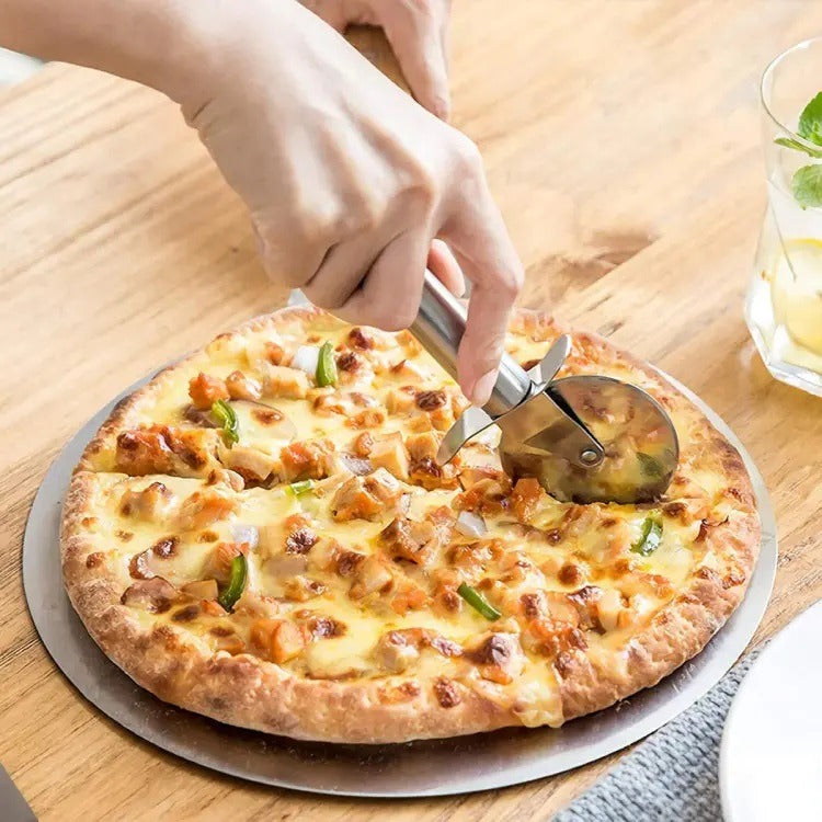 Japani Top Choice 2 in 1 Pizza Cutter Wheel and Pie Server