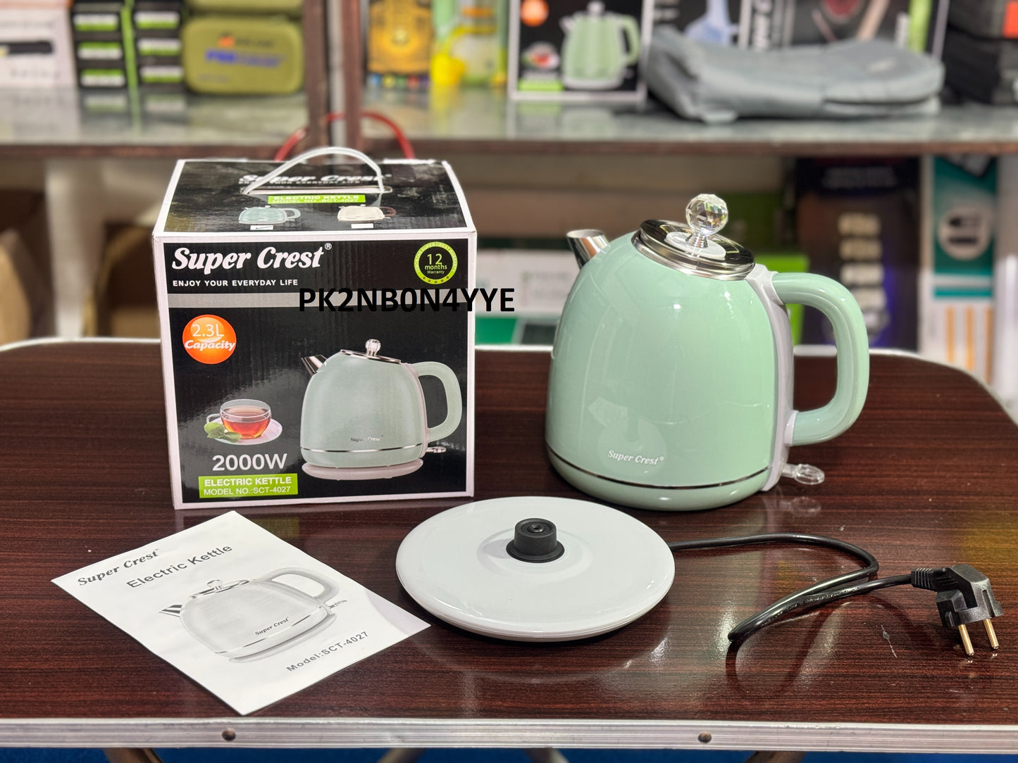Japan imported 2 different designs electric kettle
