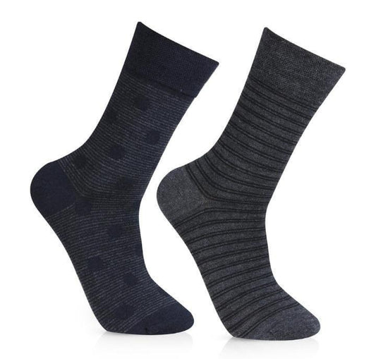 2 Pair Woolen Summer Socks For Men