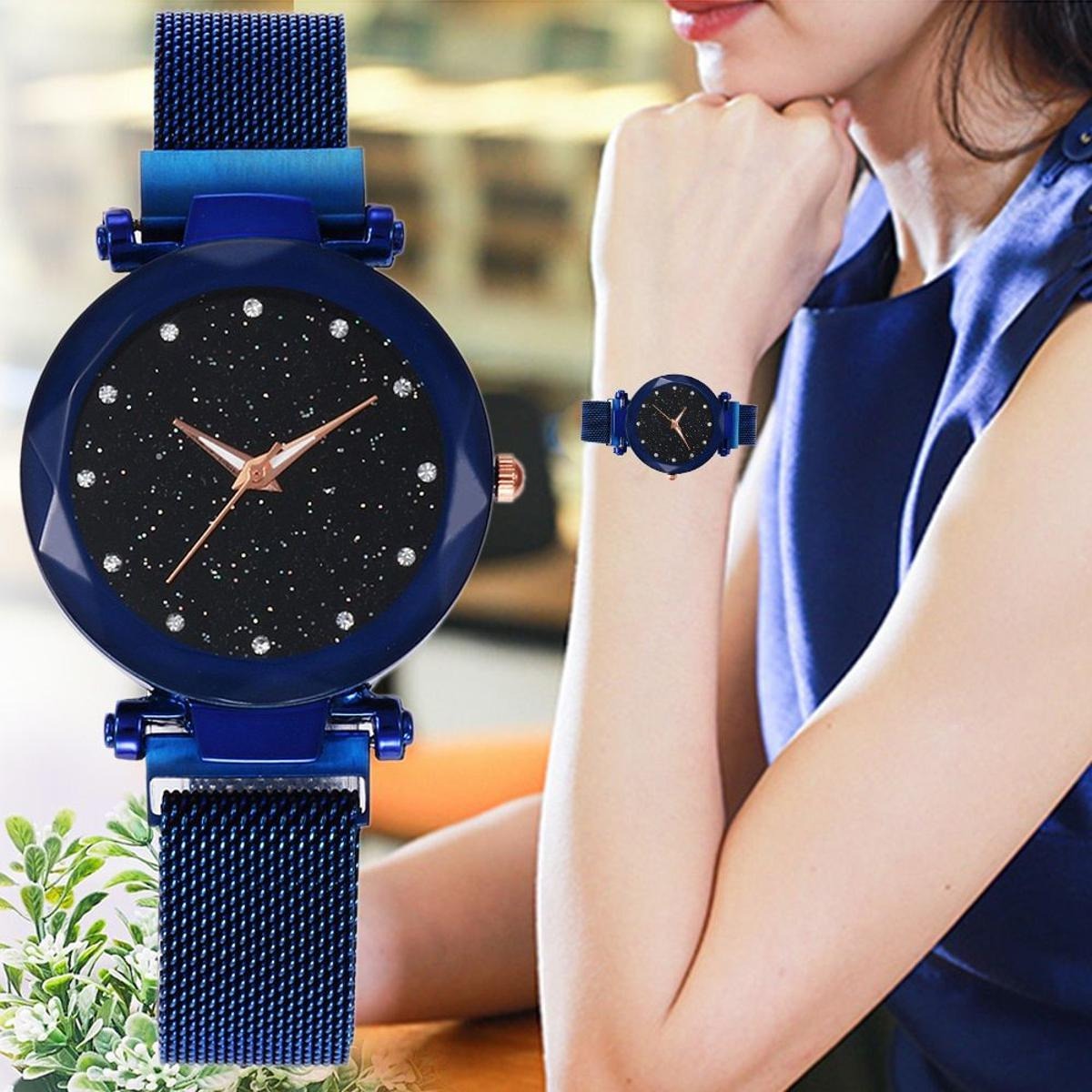 Stainless Steel Magnet Strap Led