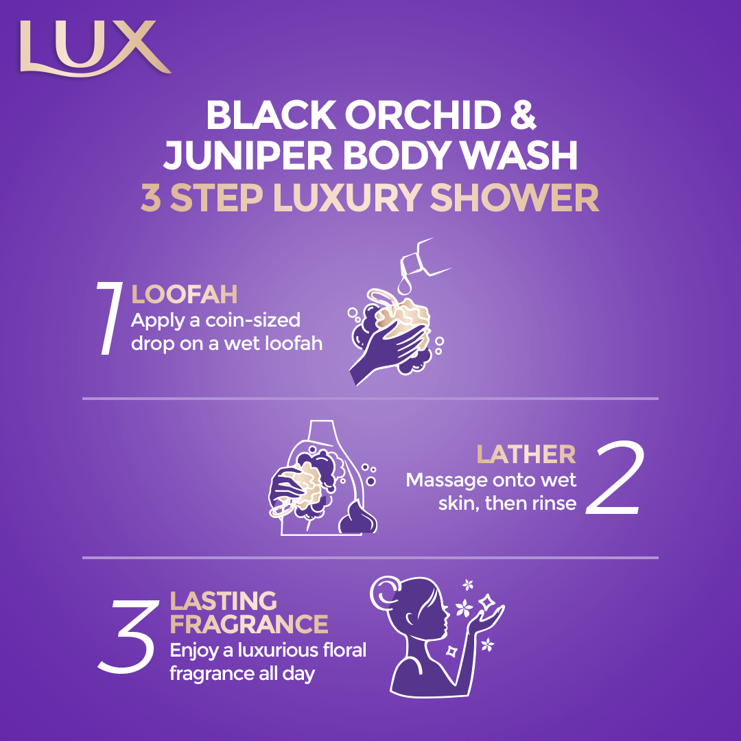 Lux Body Wash Orchid 250ML