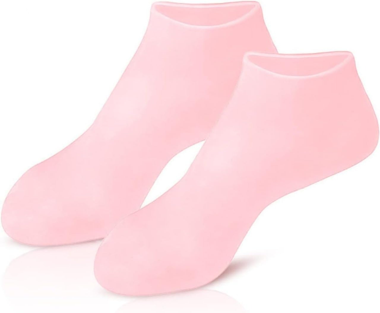 Silicone Moisturizing Gloves and Socks Set for Dry Hands and Feet