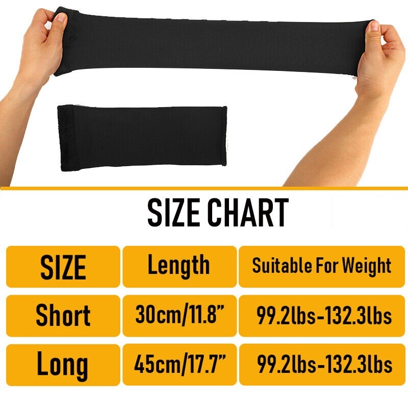 1 Pair Wool Blended Leg Warmers with Strap & Belt