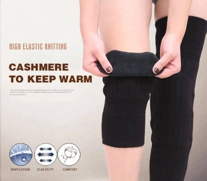 Unisex Cashmere Wool Knee Warmers